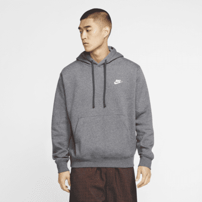 M ブラック ナイキ クラブ フリース プルオーバー ボアロゴ NIKE（ナイキ） パーカー プルオーバー メンズ クラブ+ ポーラー
